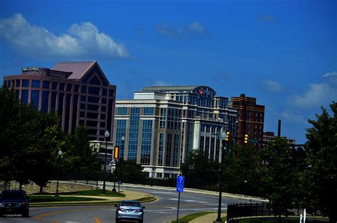 Downtown Huntsville Alabama Skyline Photograph by Lesa Fine