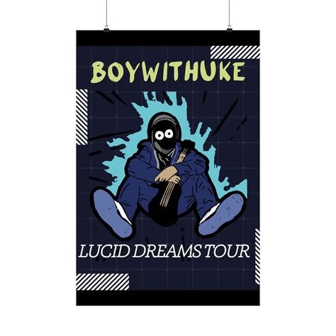 BOYWITHUKE Lucid Dreams Tour Premium Matte Vertical Posters - Etsy