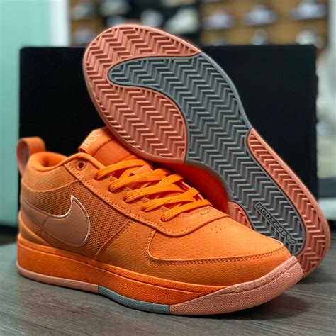 UA Sneakers Devin Booker 1 Chapter Orange Lowcut Basketball Shoes For ...