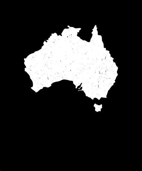 Australia Australian Continent Digital Art by Designtonne Germany - Fine Art America