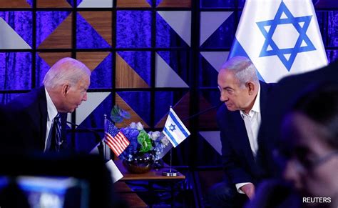 In Call With Netanyahu, Biden Says "Critical Need To Protect Civilians"