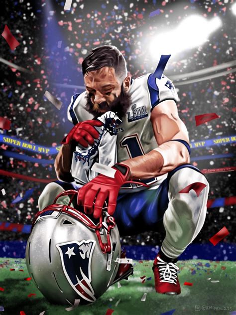 Painting that badass pic of our Super Bowl LIII MVP! | New england ...