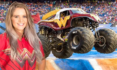 Who’s driving that Wonder Woman truck? Meet Monster Jam’s Collete Davis ...