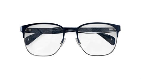 Ted Baker Men's glasses TED BAKER 26 | Blue Square Metal Stainless ...