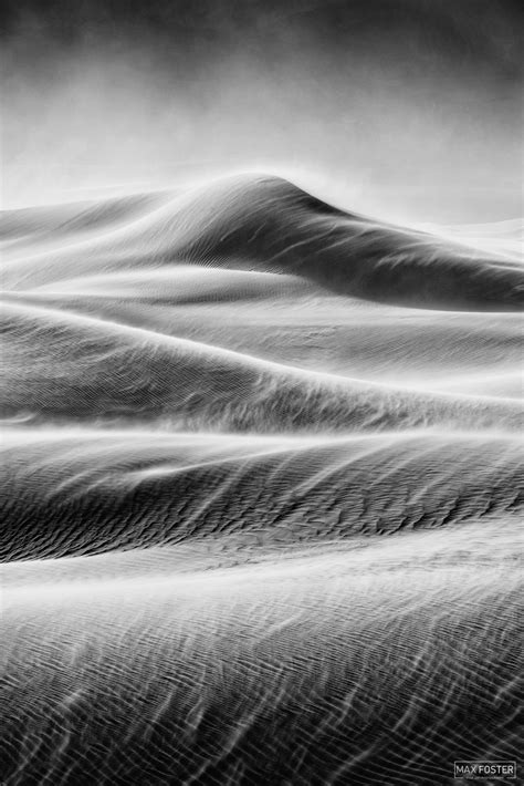 Fury Monochrome | Mesquite Flat Sand Dunes | Death Valley | Max Foster Photography