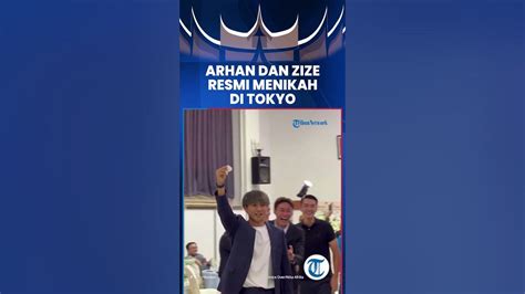 Arhan dan Zize Resmi Menikah di Tokyo - YouTube