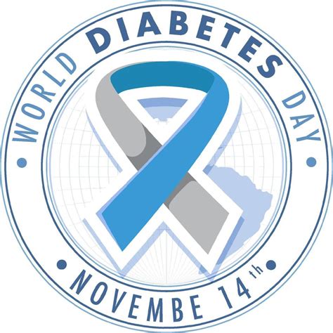 World Diabetes Day Logo Design 11668036 Vector Art at Vecteezy