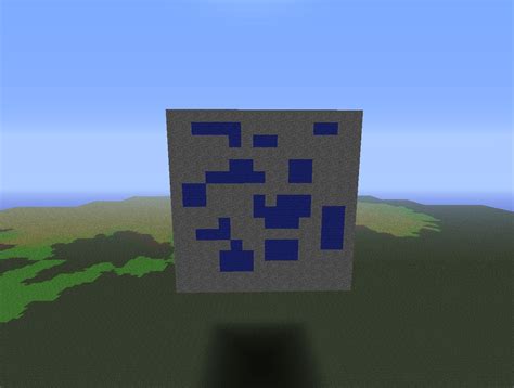 3D Lapis Lazuli Ore Minecraft Map