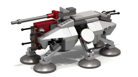 Lego Star Wars AT-TE (Micro) + INSTRUCTIONS - YouTube