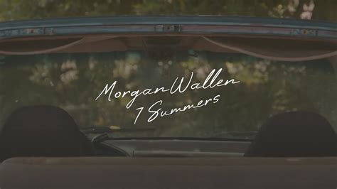 Morgan Wallen - "7 Summers" (Official Music Video)