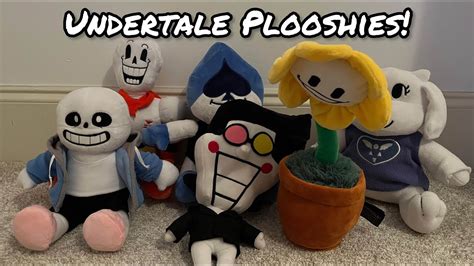 Undertale & Deltarune Fangamer Plushies! (Sans, Spamton, & MORE) - YouTube