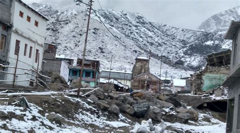 Kedarnath receives season’s first snowfall - The Statesman