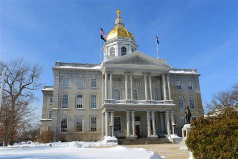 New Hampshire State House, Concord, NH, USA Stock Image - Image of 1819 ...