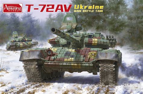 Amusing Hobby T-72AV Ukraine MBT | Armorama™