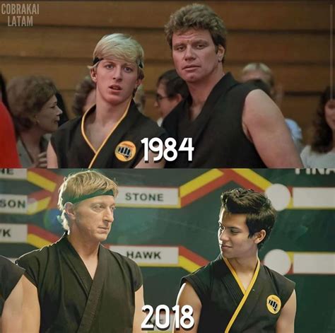 Pin by carolyn s on william zabka | Karate kid cobra kai, Cobra kai dojo, Kid cobra