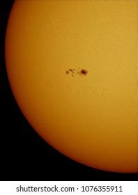 Sunspots On Sun Surface Stock Photo 1076355911 | Shutterstock