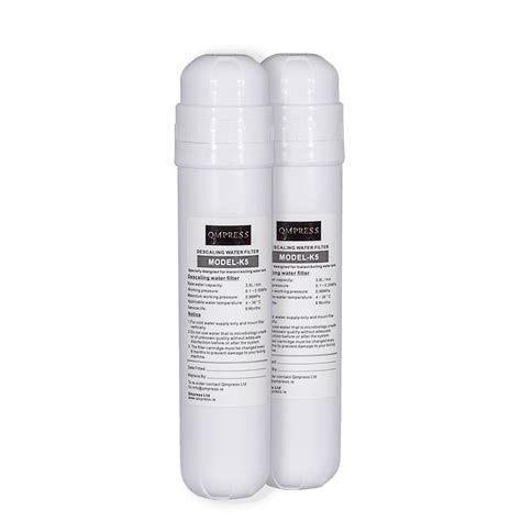 Descaling Water Filter Twin Pack