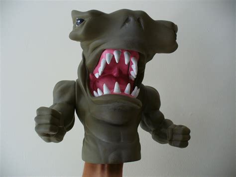 Vintage 1994 Street Sharks Puppet by WrenegadeGoods on Etsy