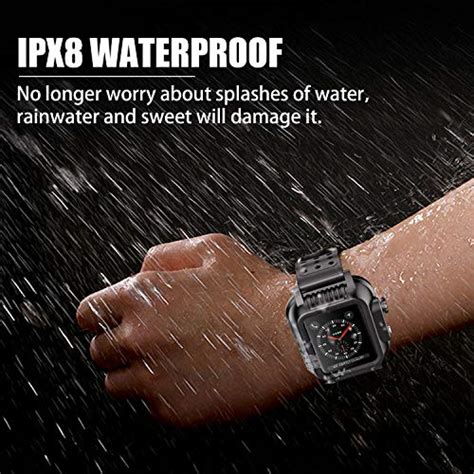 OWKEY Waterproof Apple Watch Case 42mm Series 3 with 3PCS Premium Multi ...