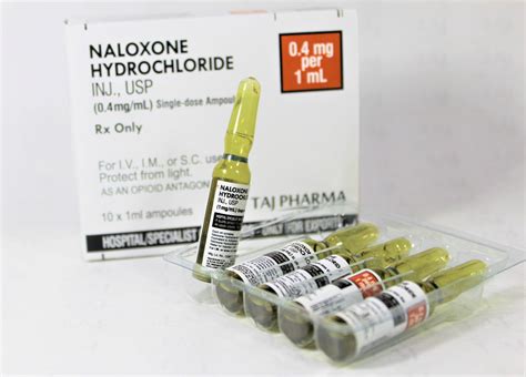 Naloxone Hydrochloride Injection USP 0.4mg/1ml manufacturers in India ...