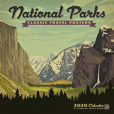 ﻿Download: National Parks Classic Posters 2020 Wall Calendar PDF - Book ...