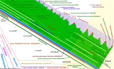 Timeline of human history - Timeline 9: 1,750,000 BP to Present - The Age of Homo Erectus ...