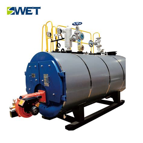 Fully Automatic Gas Fired Steam Boiler , 5 Ton Industrial Electric Boiler For Dyeing Industry