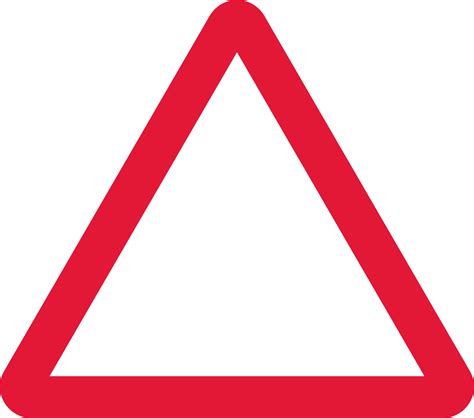 Traffic Sign Triangle Cross - ClipArt Best
