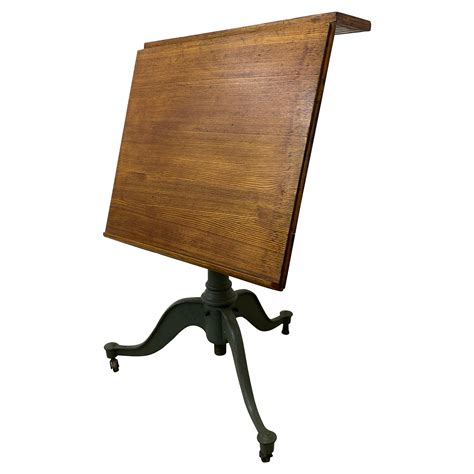 Professional Industrial Adjustable Drafting Table at 1stDibs