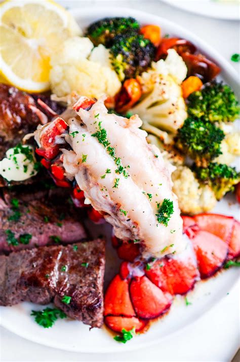 Surf and Turf Steak and Lobster Tail For Two - Aberdeen's Kitchen