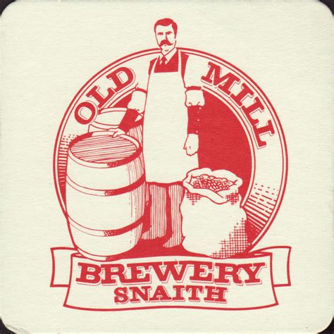 Beer coaster - Coaster number 2-1 | Brewery Old Mill :: City - Snaith ...