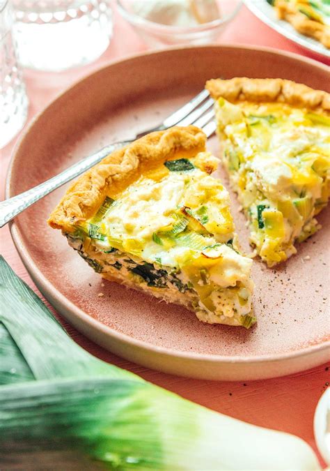 Leek Quiche Recipe With Goat Cheese | Live Eat Learn