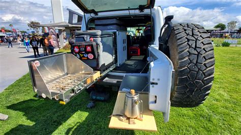 Goose Gear Overland Jeep Wrangler JLU CampKitchen & AEV Upgrades