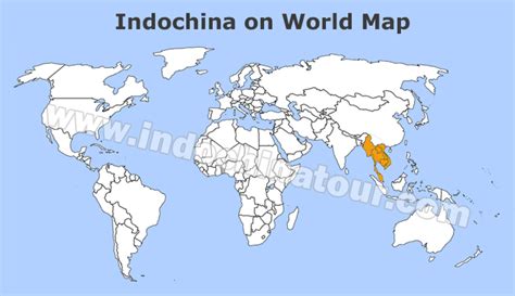 Map Of Indo China | Draw A Topographic Map