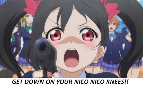 Get down on your Nico Nico Knees!! | Nico Nico Nii | Know Your Meme