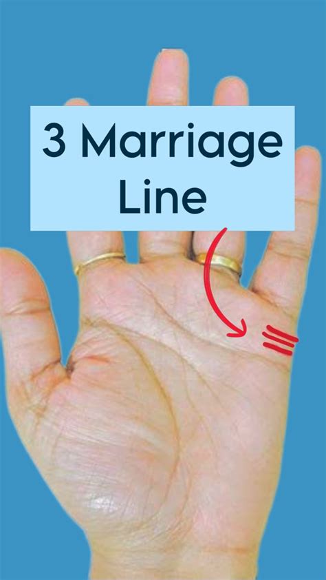 Read your Marriage Line in Hand - What does 3 Marriage line indicate ...