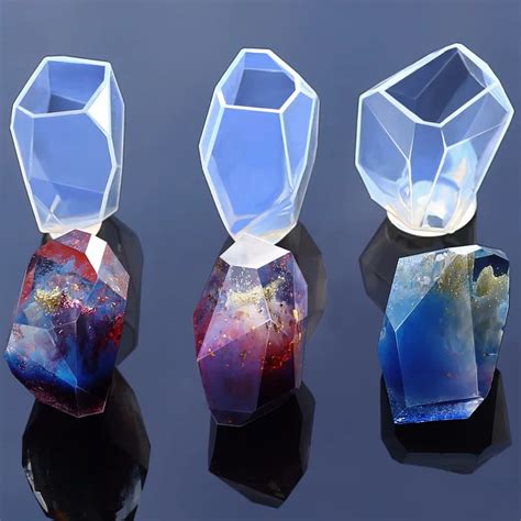 Liquid silicone Mold DIY Resign Jewelry pendant Necklace Mold Resin Molds For Jewelry-in Jewelry ...