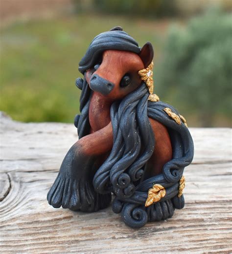 Afterglow - wee pony 2019 (adopted on eBay - can't be reproduced) | Pony, Fake animals, Polymer ...