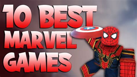 Top 10 Best Roblox Marvel Games - YouTube