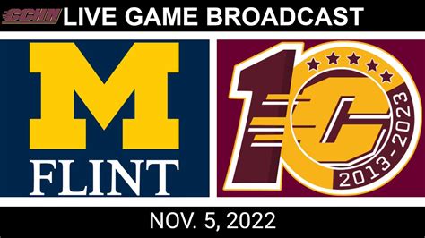 11/5/22: Central Michigan Chippewas vs Michigan-Flint (MD3) - YouTube