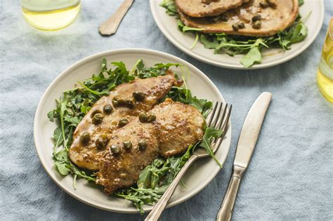 Veal Scallopini Recipe With Lemon and Capers