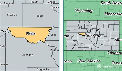 Pitkin County, Colorado / Map of Pitkin County, CO / Where is Pitkin ...