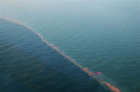 Gulf Of Mexico Oil Spill Dispersal Photograph by U.s Coast Guard ...