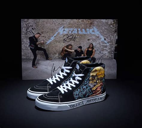 METALLICA - New VANS Collection Honouring 30th Anniversary Of Black Album Now Available - BraveWords