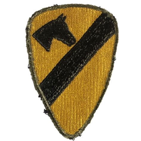 Patch, 1st Cavalry Division