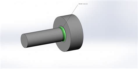 RELIEF GROOVE DIN 509 'F' (ALÍVIO DE CANTO DIN 509) | 3D CAD Model ...