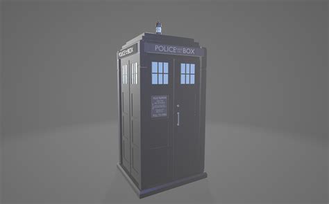 Hey guys, rate my Tardis model : r/blender