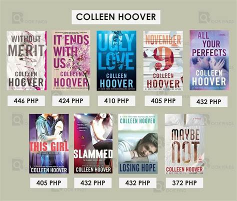 Colleen Hoover Books, Hobbies & Toys, Books & Magazines, Fiction & Non-Fiction on Carousell