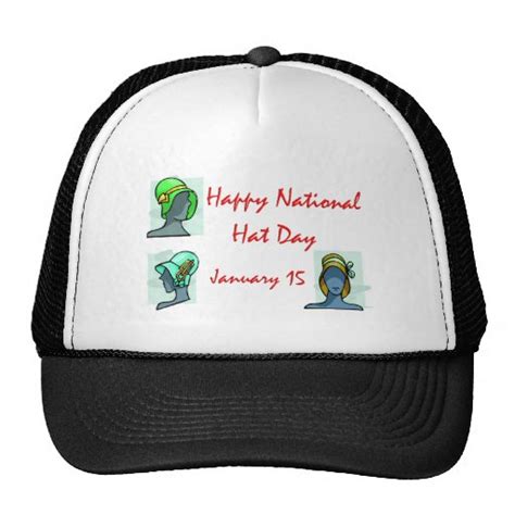 National Hat Day January 15 | Zazzle