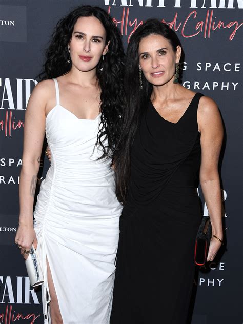 Demi Moore and Rumer Willis Perfect the Art of Mother-Daughter Beauty ...